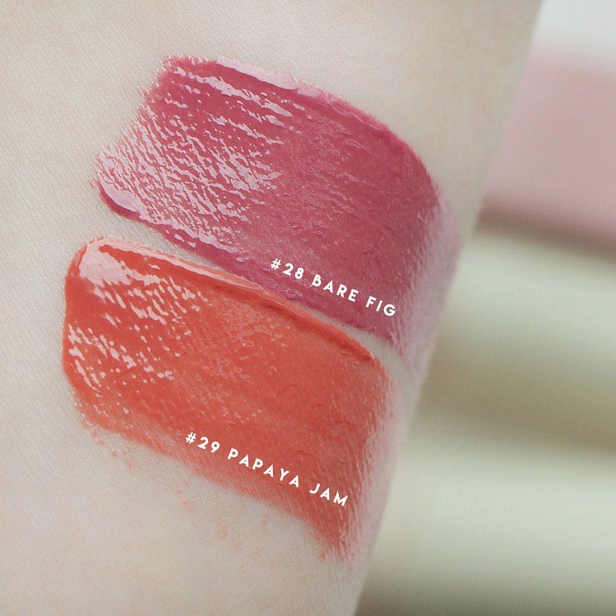 ROM&ND – JUICY LASTING TINT – Tinte Labial #28 BARE FIG3