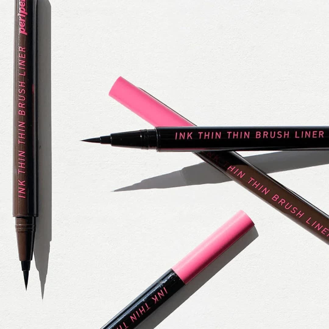 Peripera Delineador “Ink Thin Thin Brush Liner” 001 BLACK NOIR4