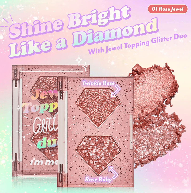 I’M MEME JEWEL TOPPING GLITTER DUO1