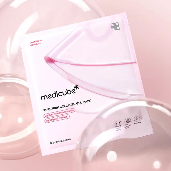 MEDICUBE PDRN Pink Collagen Gel Mask – Mascarilla Antiage2