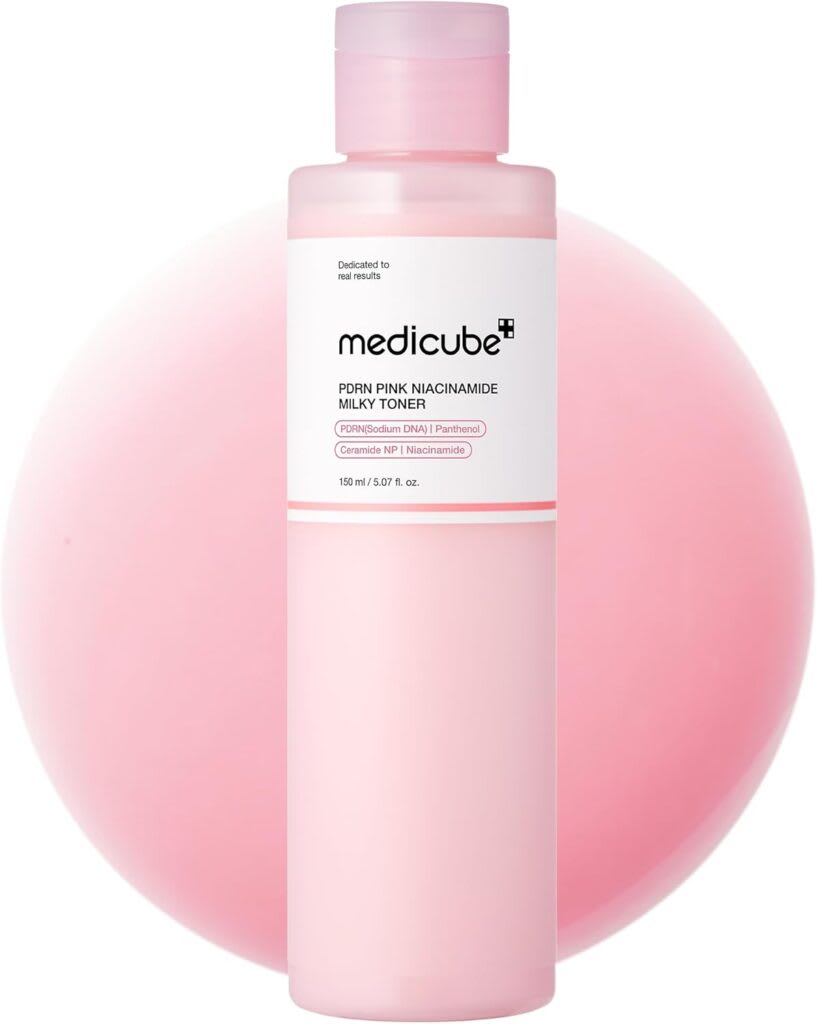 MEDICUBE – PDRN Pink Niacinamide Milky Toner – 150ml 0