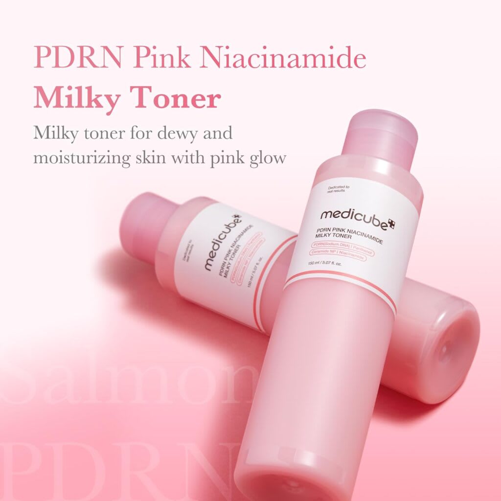 MEDICUBE – PDRN Pink Niacinamide Milky Toner – 150ml2