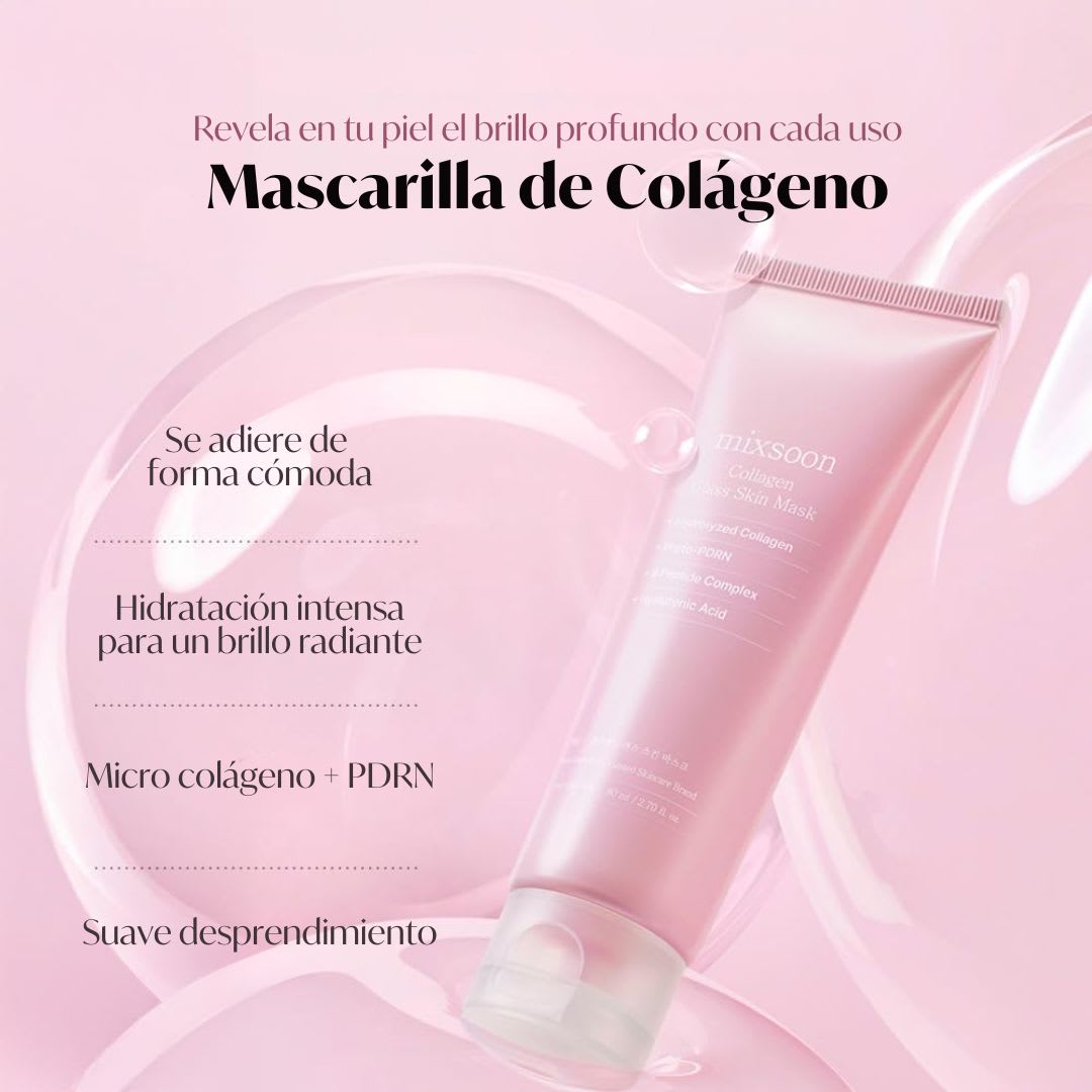 MIXSOON Collagen glass skin mask 80ml2