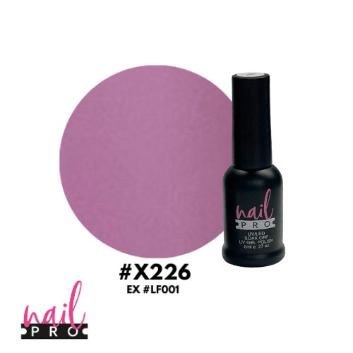NAIL PRO Esmalte Permanente 8 ml X226 (exLF001) Rosado Barbie 0
