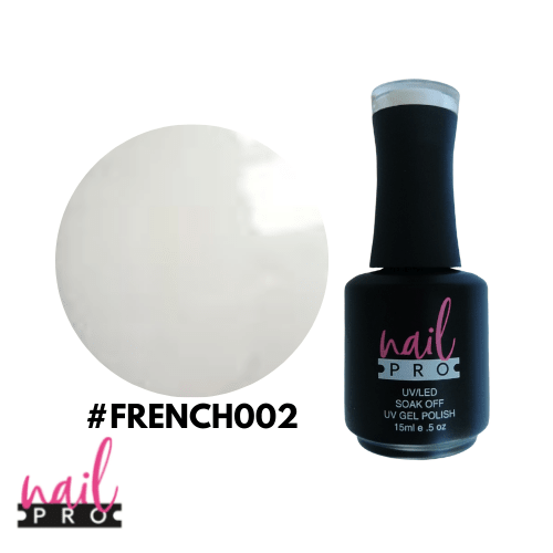 NAIL PRO Esmalte Permanente FRENCH002 Blanco Lechoso 0