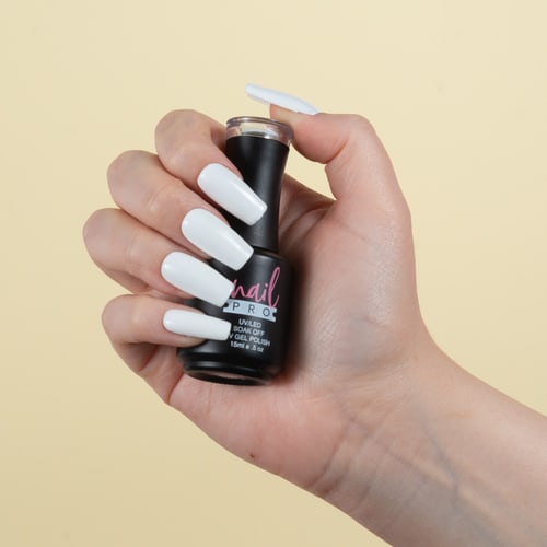 NAIL PRO Esmalte Permanente X001 Blanco Tiza2