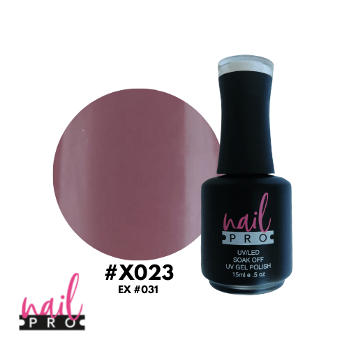 NAIL PRO Esmalte Permanente X023 Nude Lila1