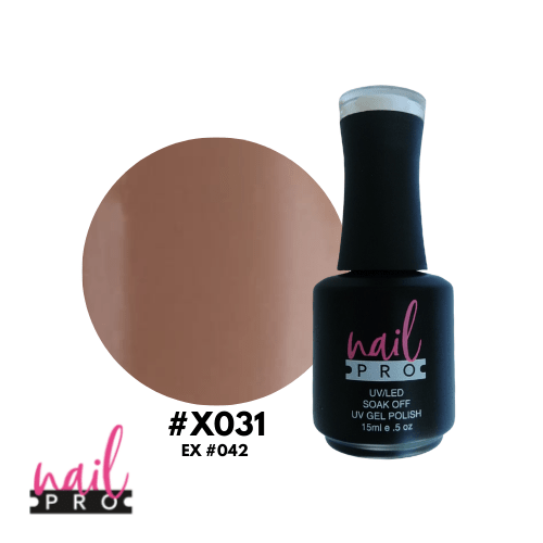 NAIL PRO Esmalte Permanente X031 Cafe con leche 0