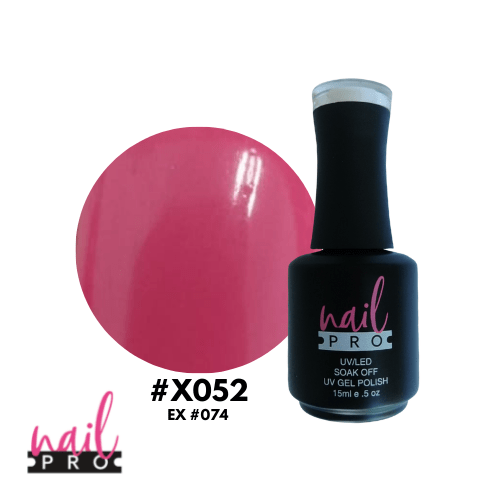 NAIL PRO Esmalte Permanente X052 Fucsia Pastel 0
