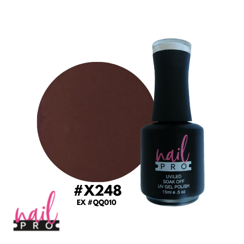 NAIL PRO Esmalte Permanente X248 Café 0