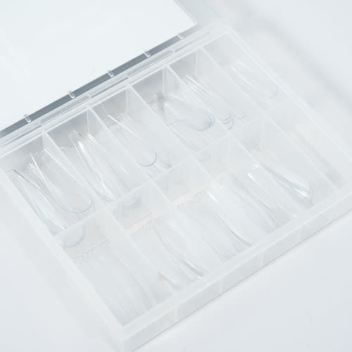 NAIL PRO TIPS SOFT GEL LONG COFFIN 110U2