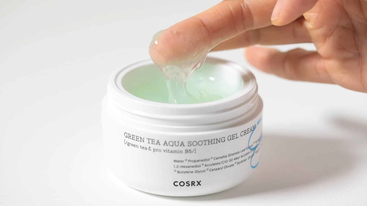 COSRX GREEN TEA AQUA SOOTHING GEL CREMA 50ml2