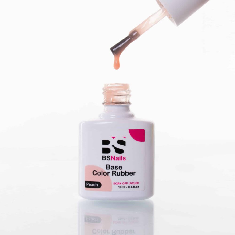 BSNAILS Base Rubber Color – PEACH2