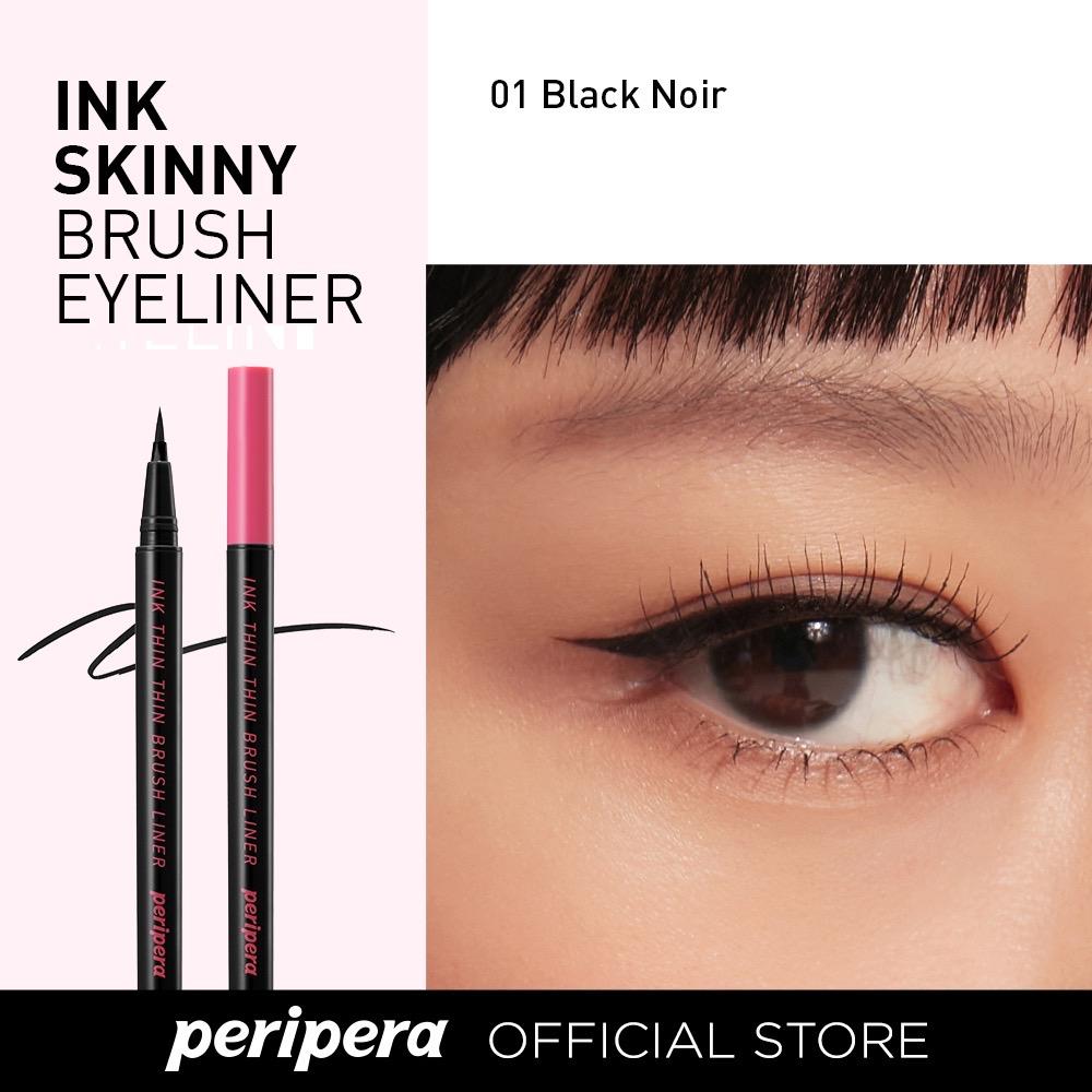 Peripera Delineador “Ink Thin Thin Brush Liner” 001 BLACK NOIR 0