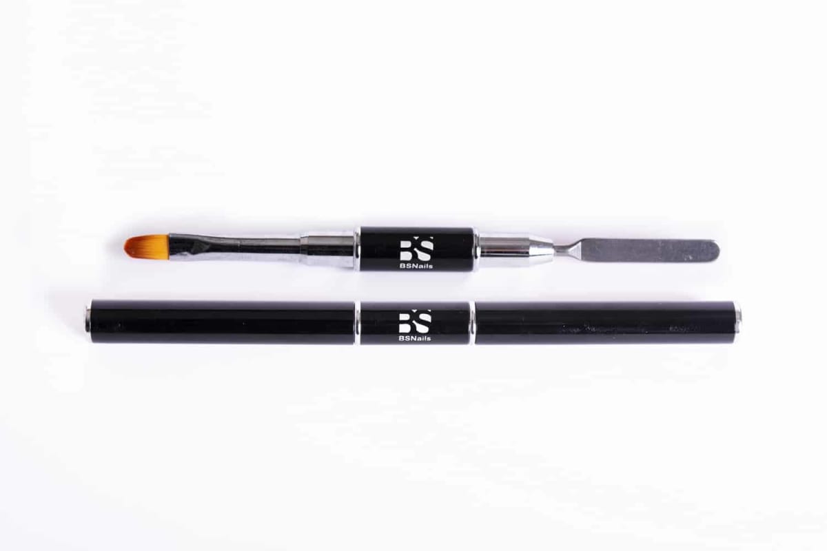 BSNAILS Pincel Espatula Acrigel Sculpgel – Negro 0