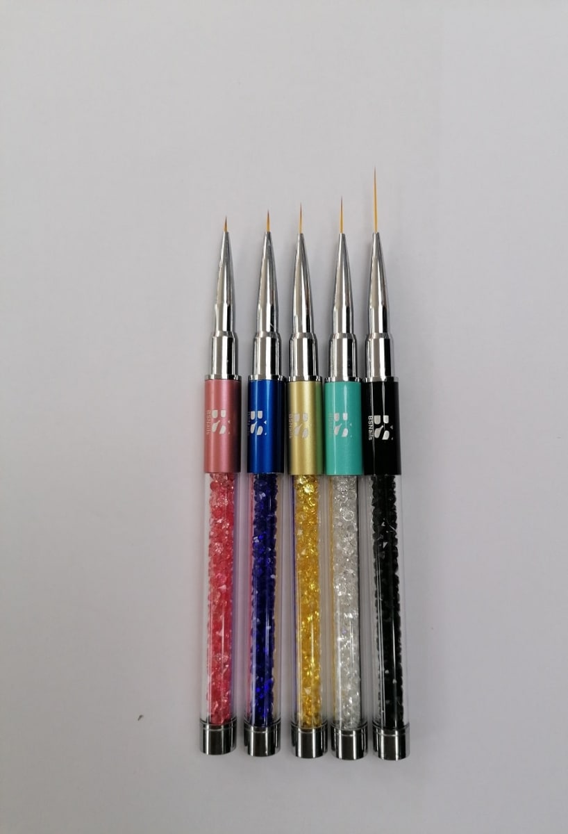 SET 5 PINCELES LINER CON TAPA BSNAILS2