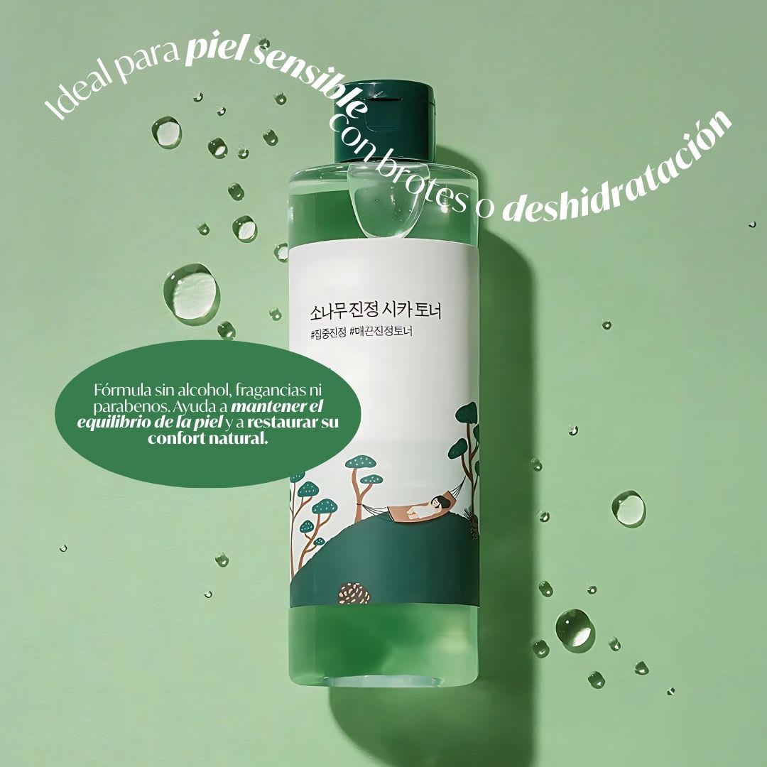 ROUND LAB Pine Calming Cica Toner 250ml5