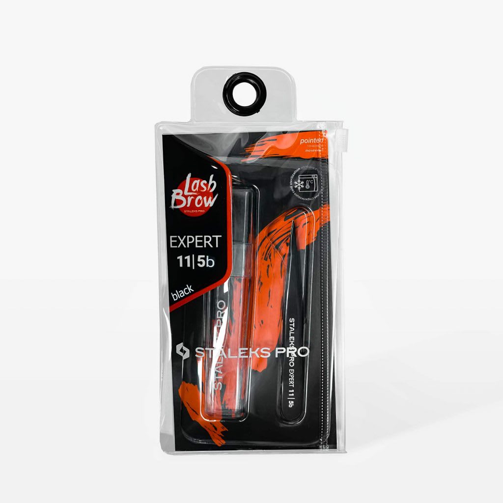 Staleks Pinza de Cejas Expert 11 Type 5 Negra3