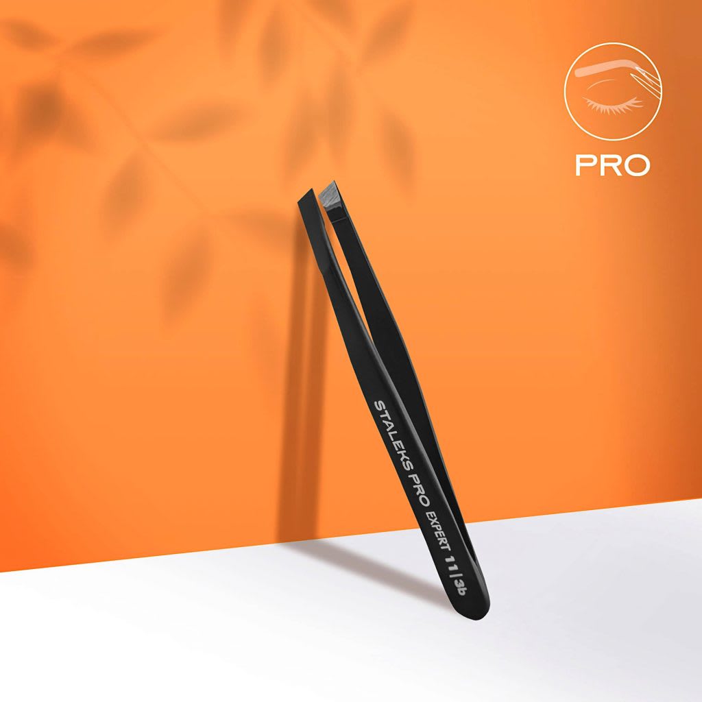 Staleks Pinza de Cejas Expert 11 Type 3 Negra3