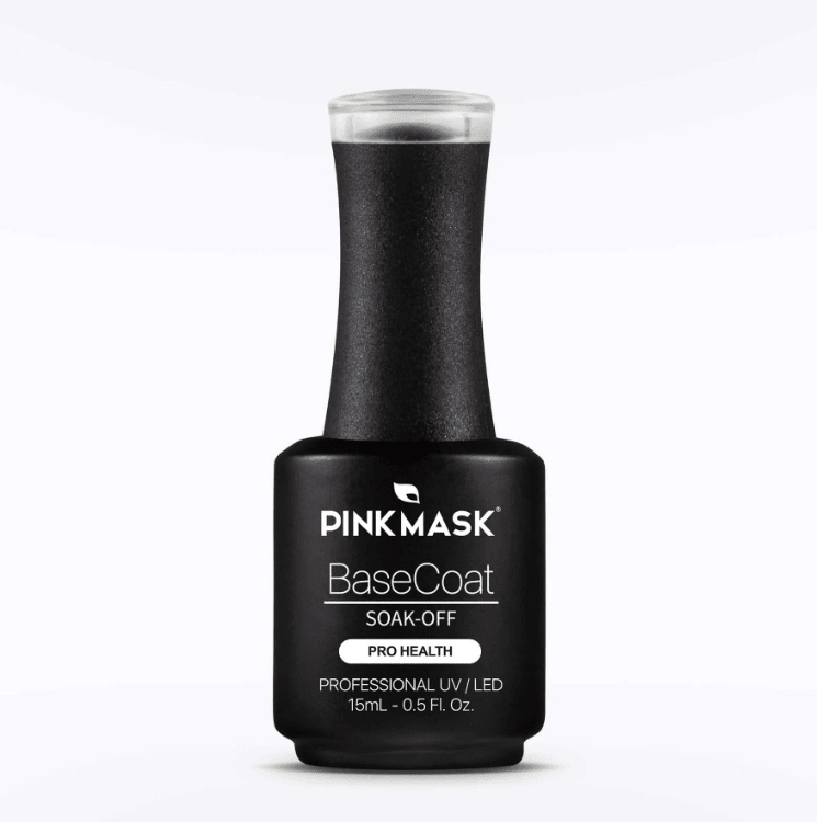 Rubber Base Coat Clear PINK MASK1