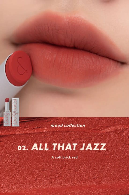 ROM&ND Zero Matte Lipstick #02 All That Jazz – Labial Matte2