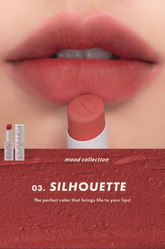 ROM&ND Zero Matte Lipstick #03 Silhouette – Labial Matte2