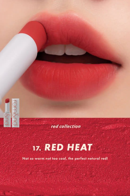 ROM&ND Zero Matte Lipstick #17 Red Heat – Labial Matte2