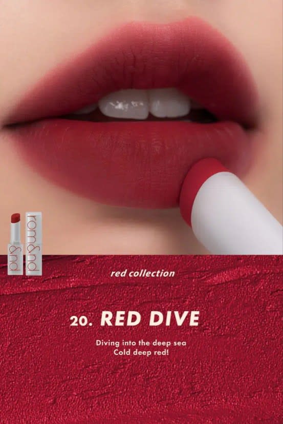 ROM&ND Zero Matte Lipstick #20 Red Dive – Labial Matte2