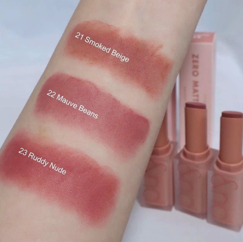 ROM&ND Zero Matte Lipstick #23 Ruddy Nude – Labial Matte3