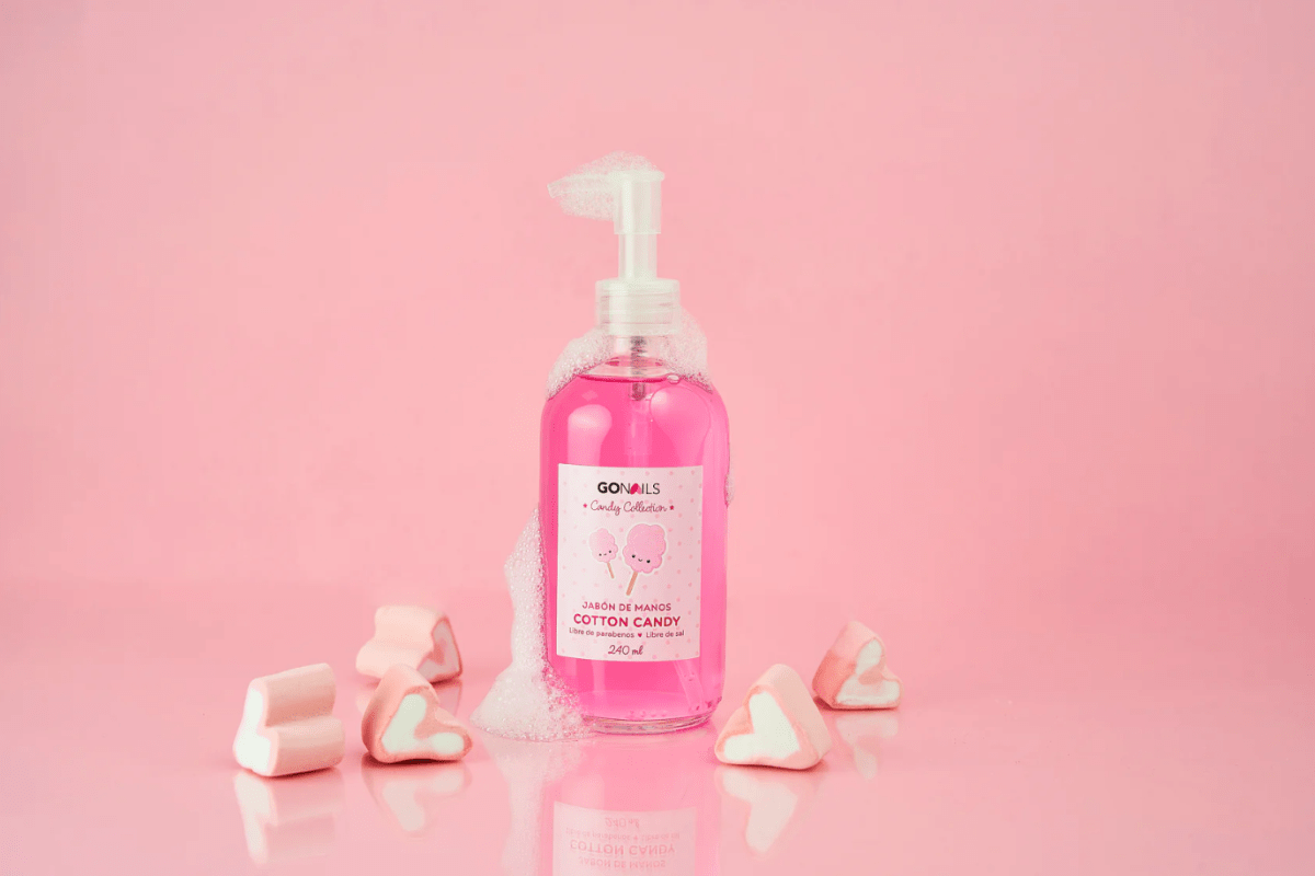 GoNails Jabón de Manos 240 ml - Cotton Candy2