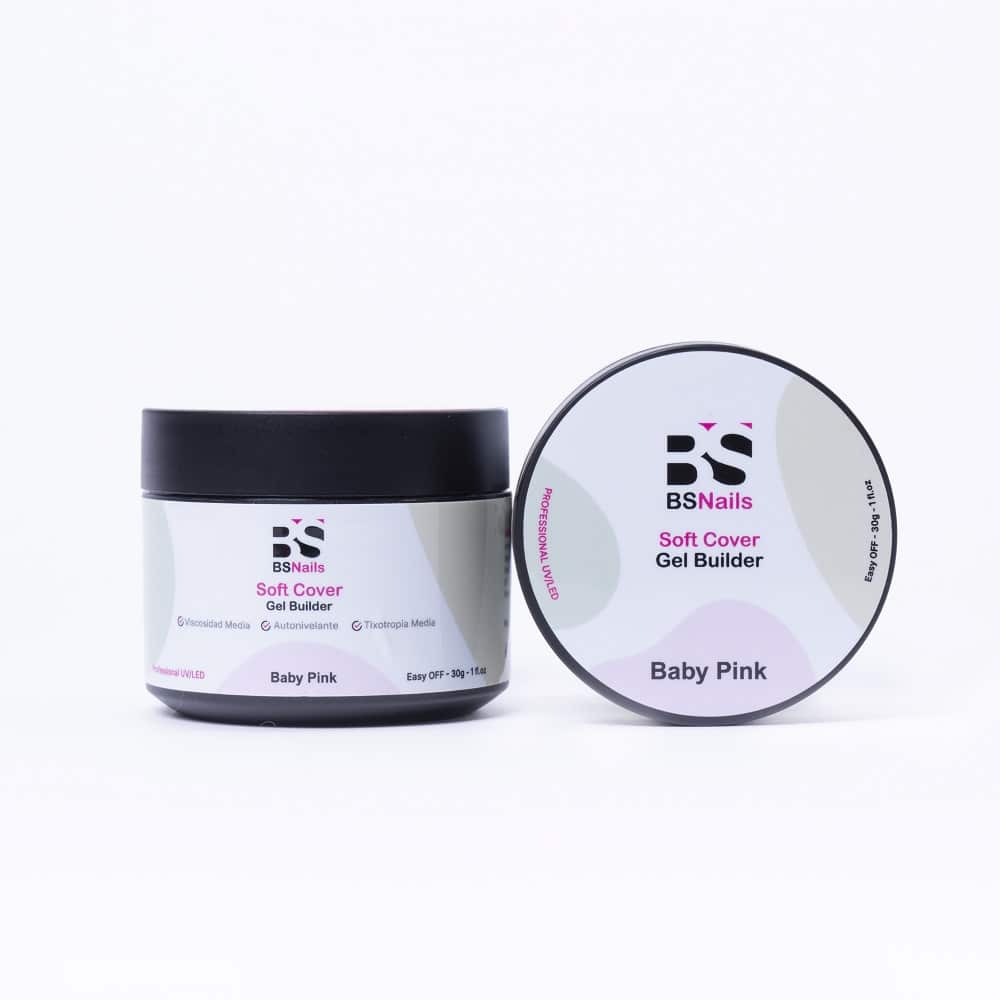 BSNAILS Gel Builder Soft Cover Autonivelante – BABY PINK- 30 ml 0