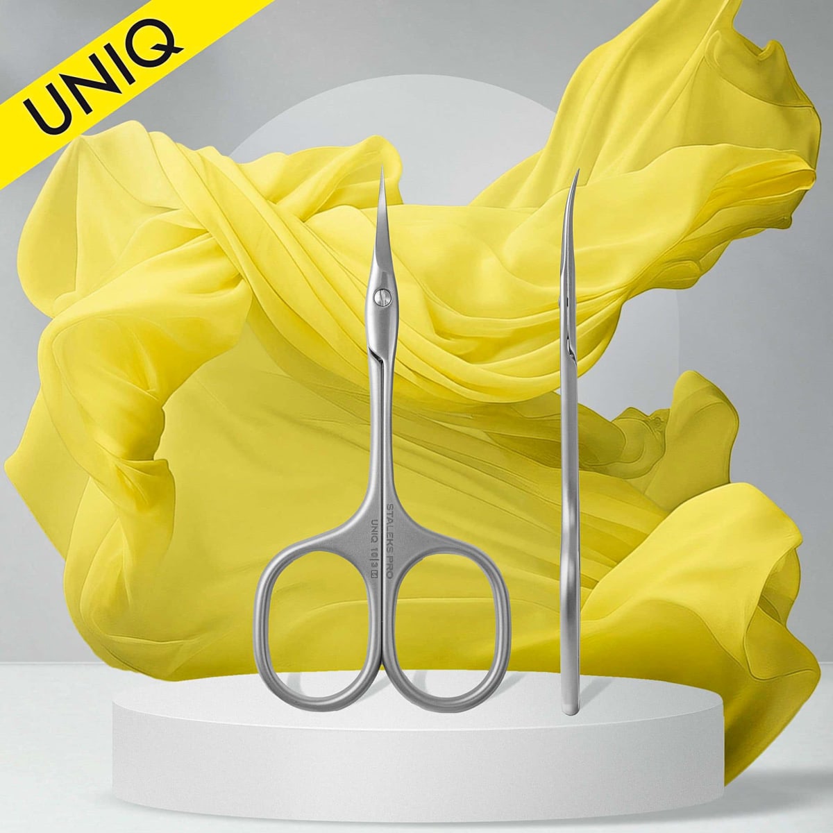 Staleks UNIQ 10/3 “Ballerina” – Tijera para Cutículas 0