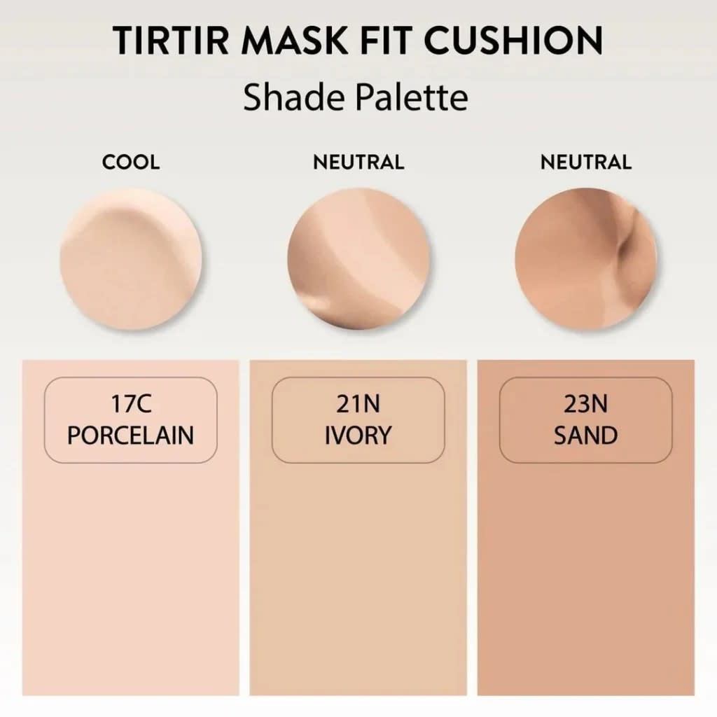 TIRTIR Mask Fit Red Cushion – 23N SAND RECARGA REFILL – Base De Maquillaje2