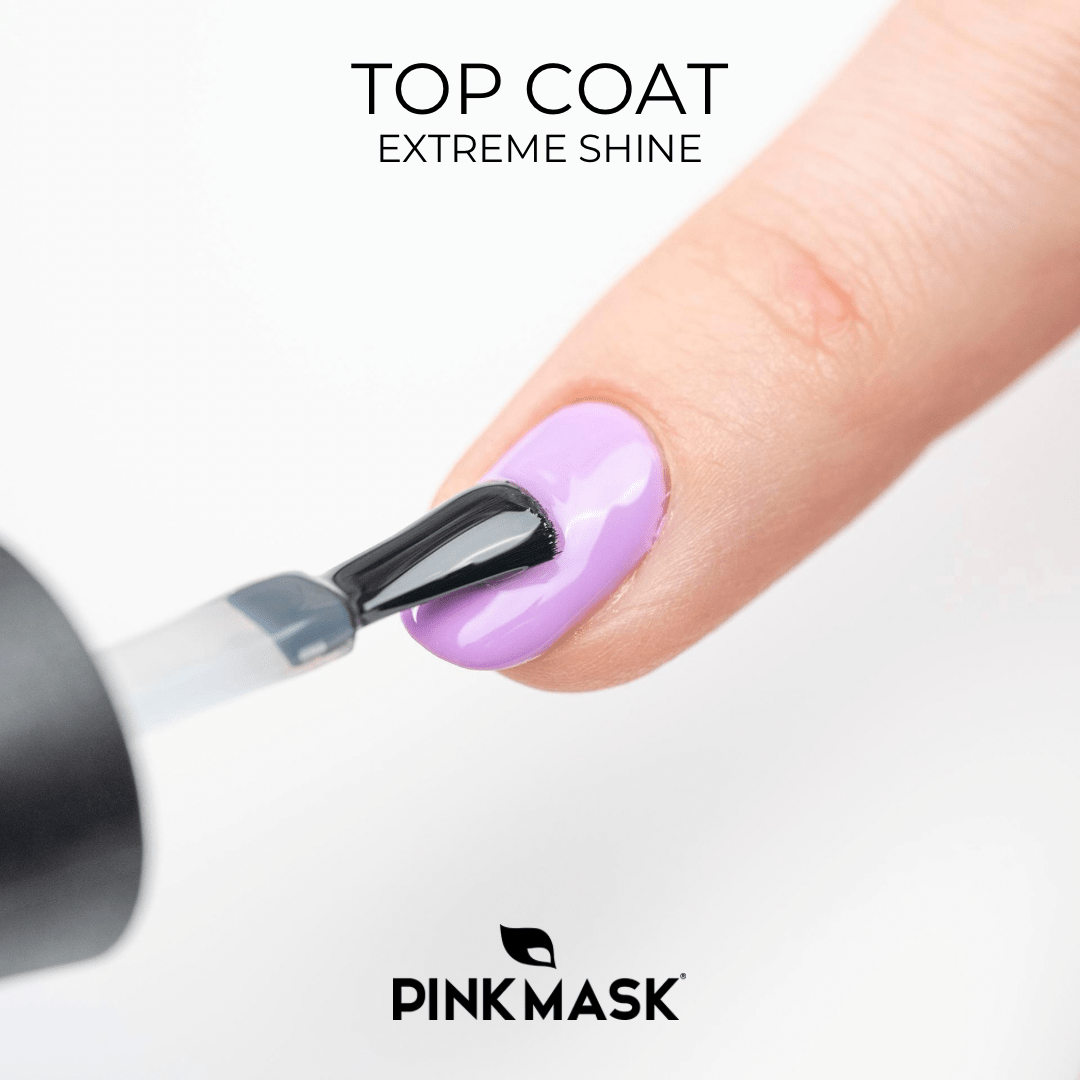 Top coat extreme shine PINK MASK2