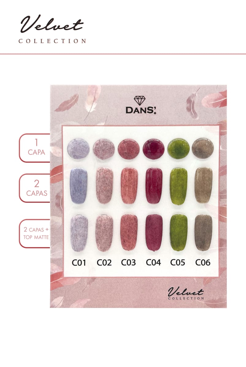 Esmalte permanente DANS C02 10ml 0