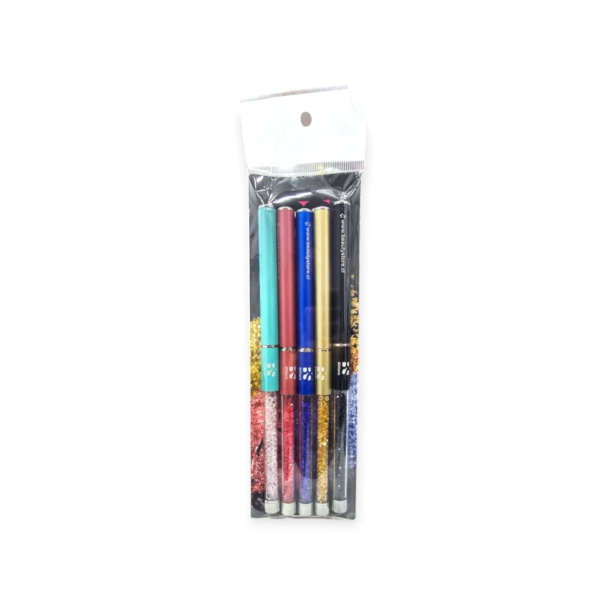 SET 5 PINCELES LINER CON TAPA BSNAILS3