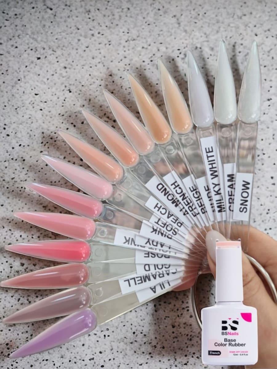 Base Rubber BEIGE BSNAILS 12ml3