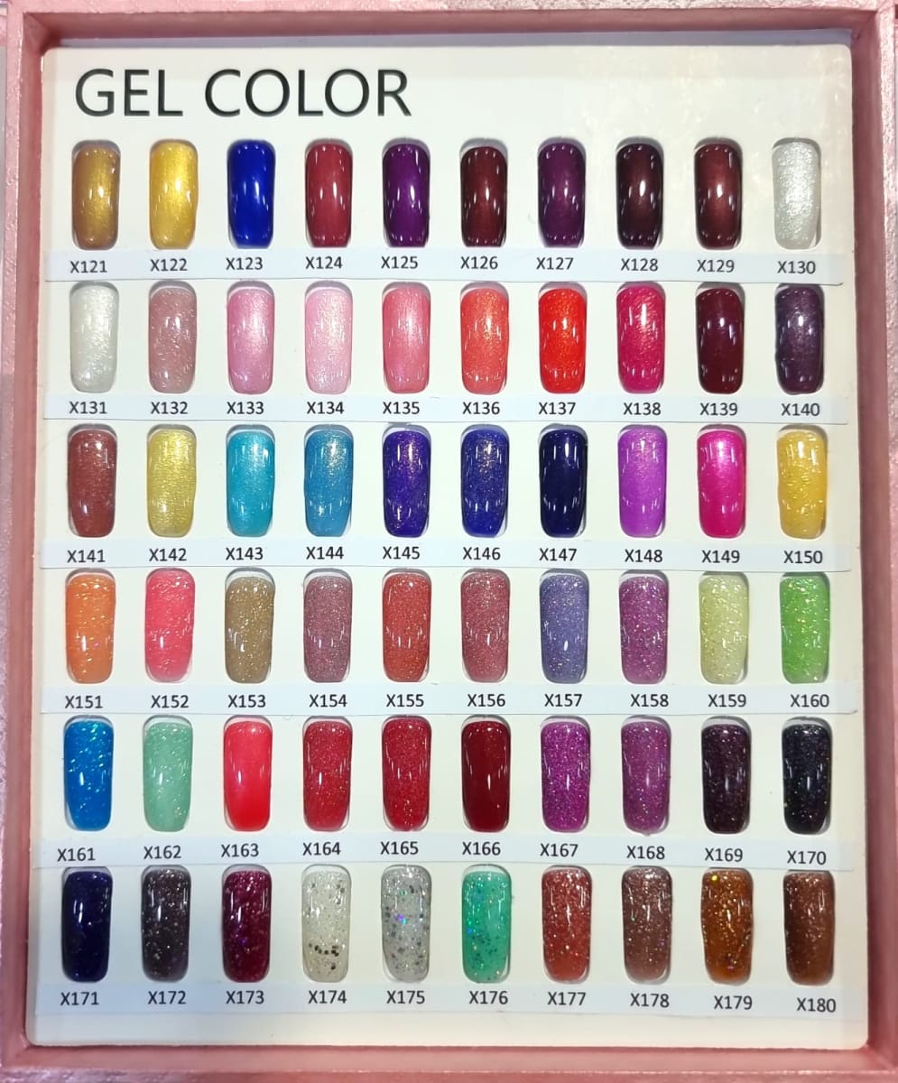 NAIL PRO Esmalte Permanente X162 Verde glitter2