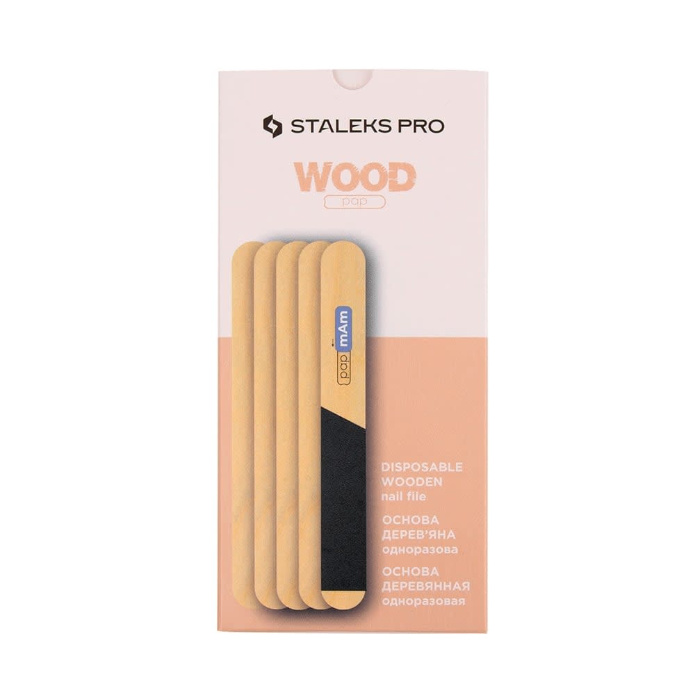 Staleks Bases Desechables de Madera Wood Pap (40 unidades) 0