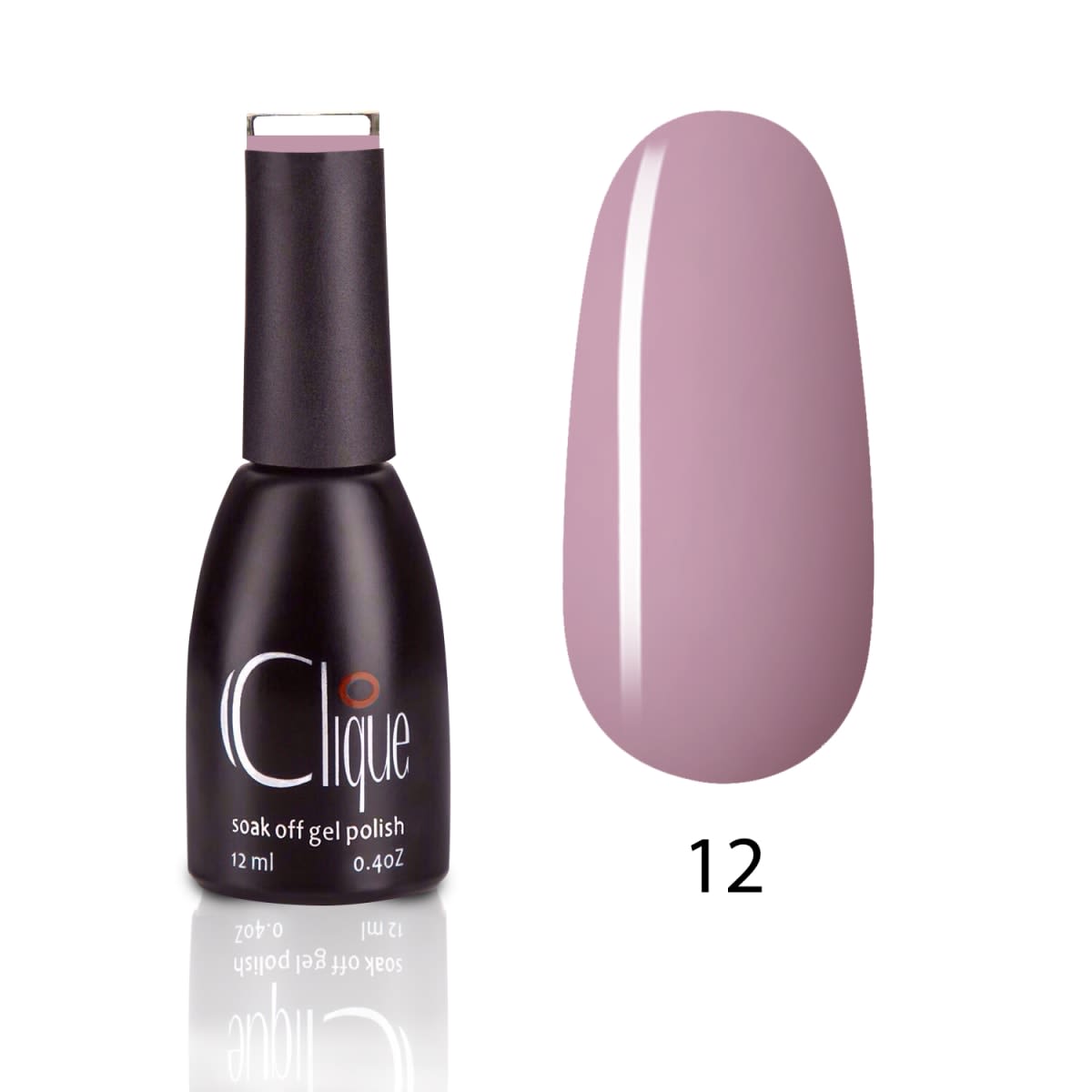 Gel Esmalte 12 12 ml CLIQUE 0