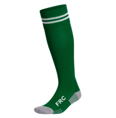 CALCETAS DE FÚTBOL VERDE CON LINEAS BLANCAS