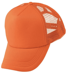 GORRO MALLA FULL COLOR NARANJO