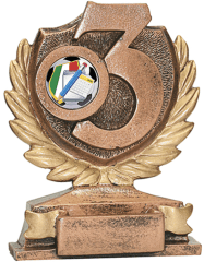 TROFEO N°3, MI3, 12 CMS.