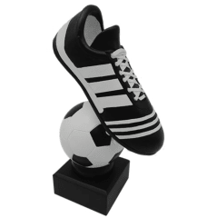 TROFEO RESINA ZDF26 - BALÓN/ZAPATO