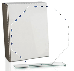 GALVANO CRISTAL OCTAGONAL 2376