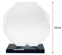 GALVANO OCTAGONO 12CM