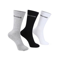 CALCETINES LARGOS BLANCOS/NEGROS/GRIS, TRIPACK