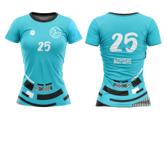 CAMISETA Y SHORT DE VÓLEIBOL | MODELO 2, COLOR CALIPSO