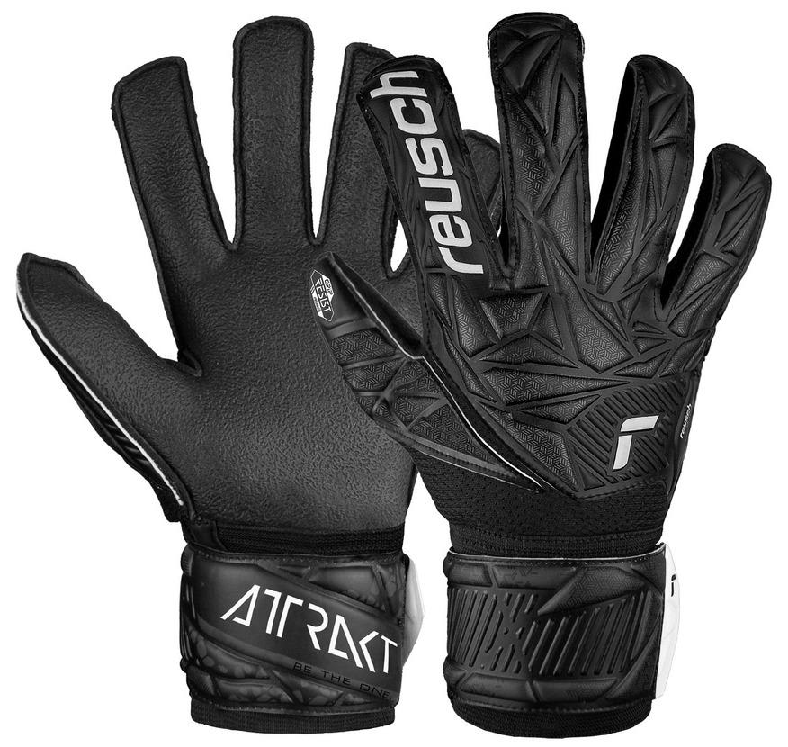 GUANTES REUSCH ATTRAKT RESIST GK24 NEGRO/NEGRO1