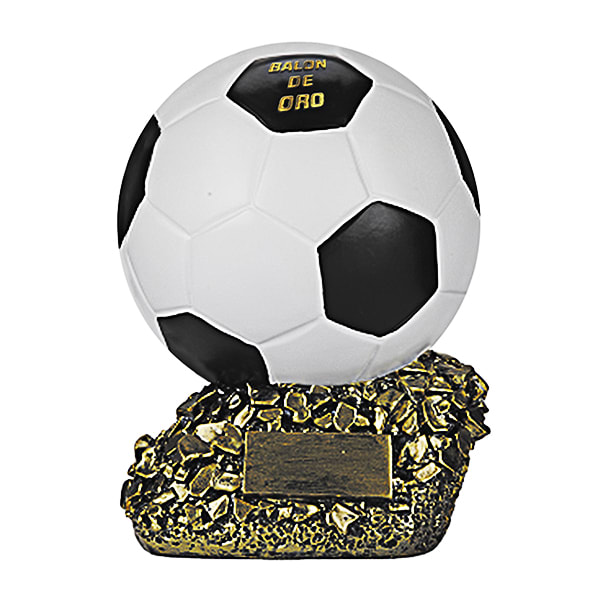 TROFEO RESINA BALÓN DE ORO1